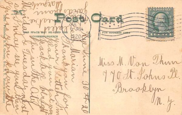 Rye New York Milton Fire House Vintage Postcard AA102783 - Image 2