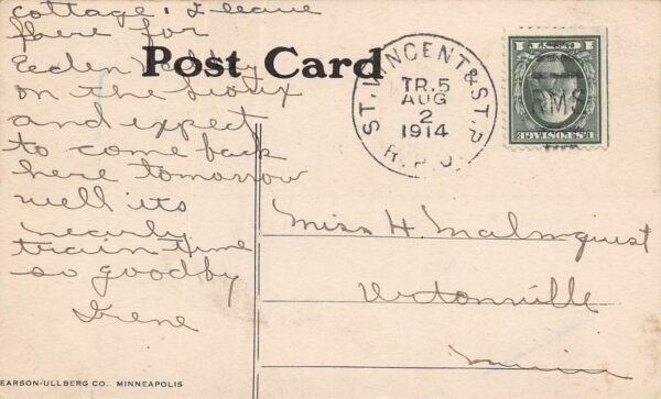 Paynesville Minnesota Fairview Inn, Koronis Park, Vintage Postcard U24180 - Image 2