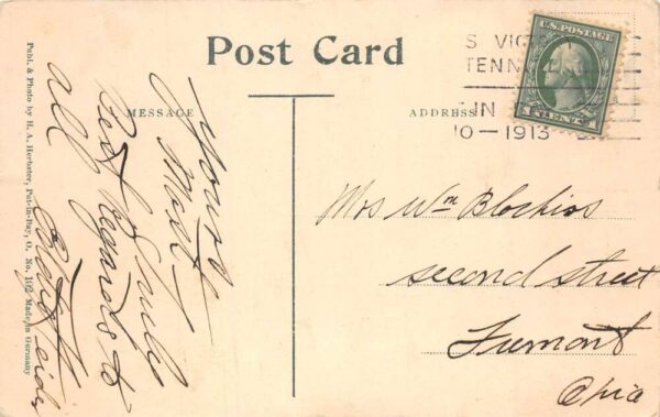 Bay Harbor Michigan Moonlight on the Bay Scenic View Vintage Postcard AA102834 - Image 2
