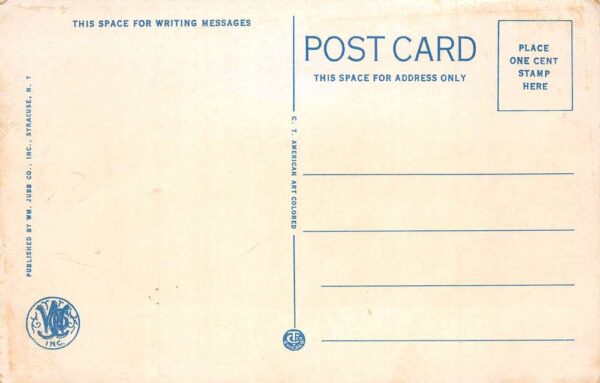 Syracuse New York Hillcrest Inn Gas Station Vintage Postcard AA102873 - Image 2