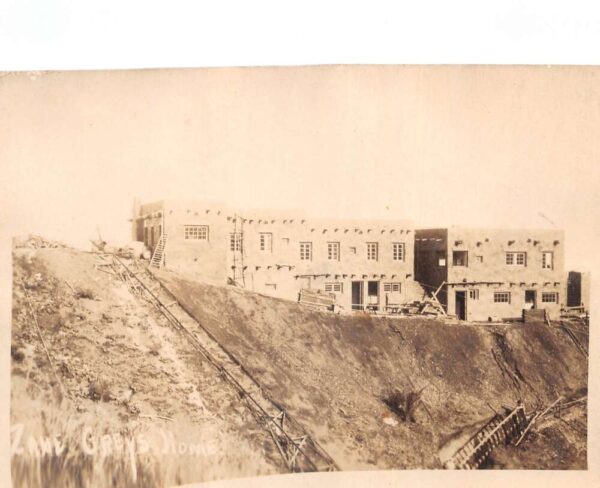 Avalon California Zane Greys Home Real Photo Vintage Postcard AA102884