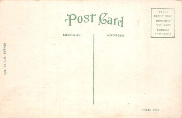 Wiroqua Wisconsin First National Bank Vintage Postcard AA102885 - Image 2