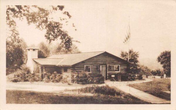 Camp Meade Maryland 314th Infantry Memorial Real Photo Vintage Postcard AA103051