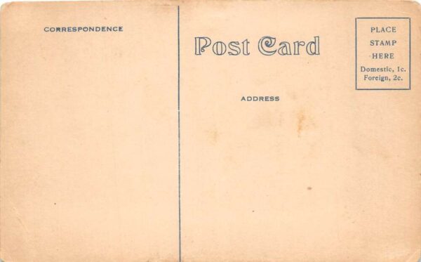 Kutztown Pennsylvania Crystal Cave 1919 First Wedding Vintage Postcard AA103219 - Image 2