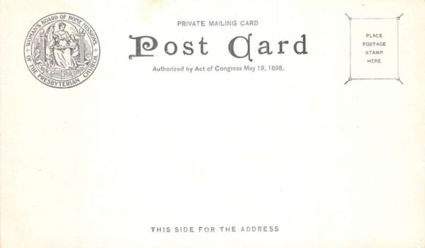 New Mexico Womens Missionaries visting a Plaza Vintage Postcard AA103430 - Image 2