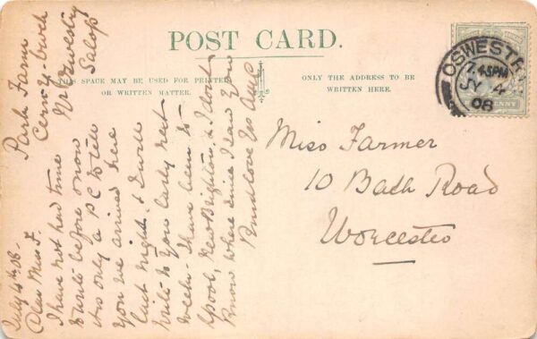 Goyaz State Brazil Missionary Party on Horses Vintage Postcard AA103448 - Image 2