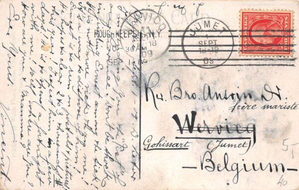 Poughkeepsie New York Marist Brothers Institute Multiview Postcard AA103483 - Image 2