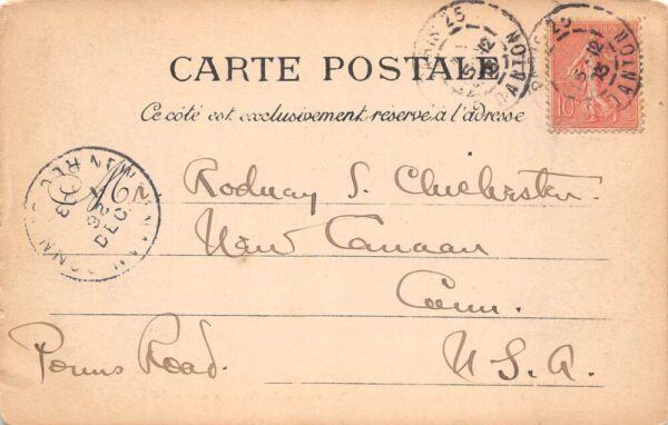 Paris France Tuileries Garden Toy Boat Fleet Vintage Postcard AA103505 - Image 2