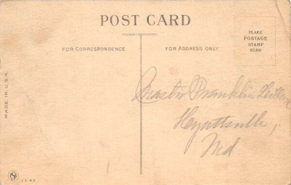 Hyattsville Maryland Greetings Dutch Boy Vintage Postcard AA103508 - Image 2