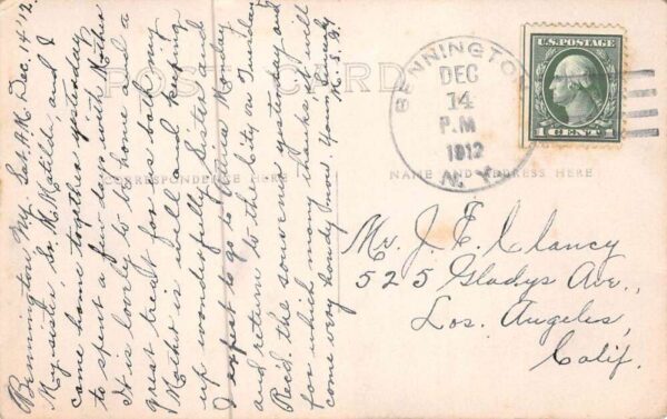 Buffalo New York Mt Mercy Academy Real Photo Vintage Postcard AA103593 - Image 2