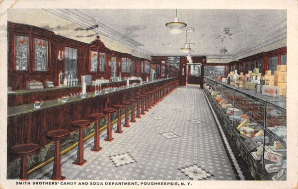 Poughkeepsie New York Smith Brothers Confectionery Candy Soda Dept PC AA103746