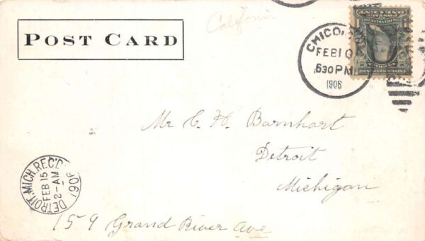 Chico California The Park Hotel Multiview Vintage Postcard AA103750 - Image 2