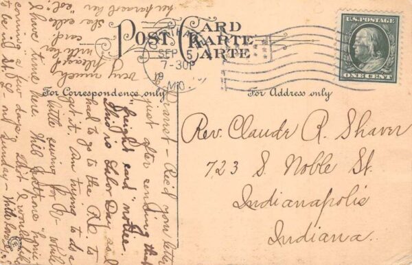 Lancaster Pennsylvania First Woolworth 5 and 10 Vintage Postcard AA103755 - Image 2
