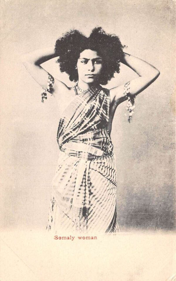 Somalia Africa Somaly Woman Vintage Postcard AA86052