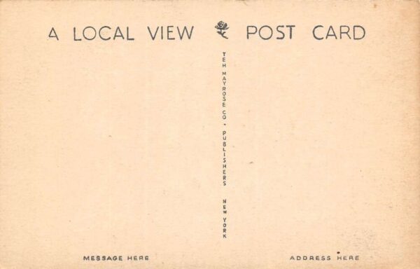 Collingswood New Jersey Collingswood High School Gym, Vintage Postcard U19912 - Image 2