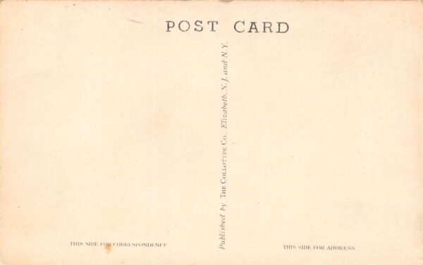 Sussex New Jersey Sussex High School, B/W Lithograph Vintage Postcard U19926 - Image 2