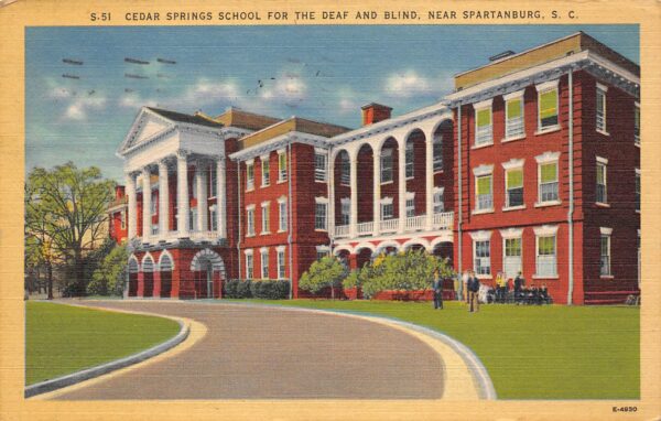 Spartanburg South Carolina Cedar Springs School For Deaf & Blind, PC U19997