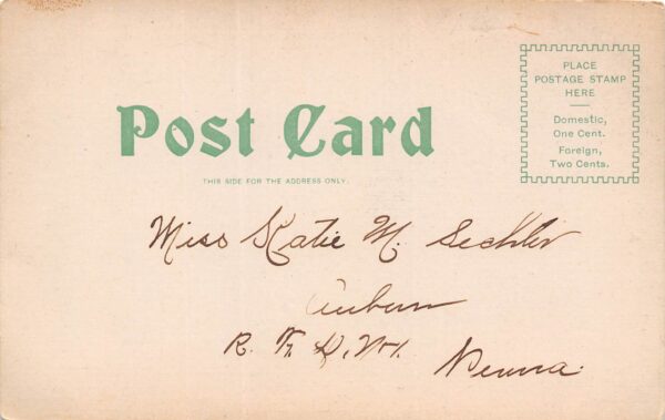 Pottsville Pennsylvania Slate Pickers, Undivided Back, Vintage Postcard U20004 - Image 2