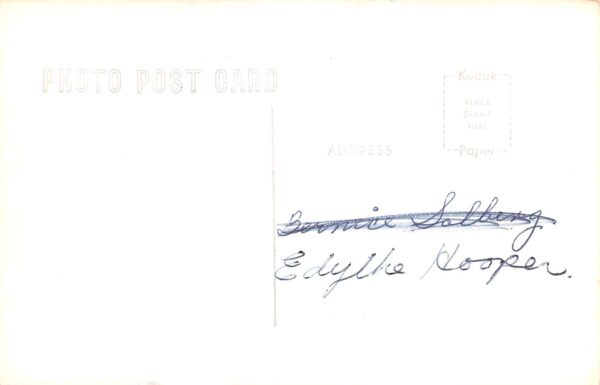 Nyssa Oregon High School, Real Photo, Vintage Postcard U20008 - Image 2