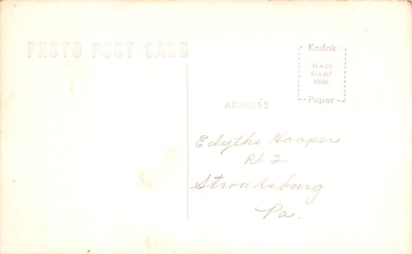 Parma Idaho High School, Real Photo, Vintage Postcard U20013 - Image 2