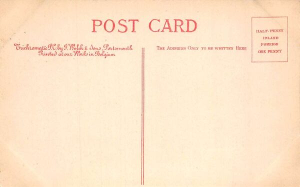 Cowes Isle of Wight England Floating Bridge Ferry Boat Vintage Postcard AA86171 - Image 2