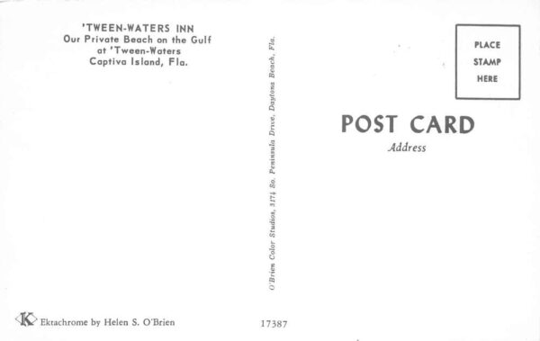 Captiva Sanibel Islands Florida Tween Waters Inn Private Beach PC AA103843 - Image 2