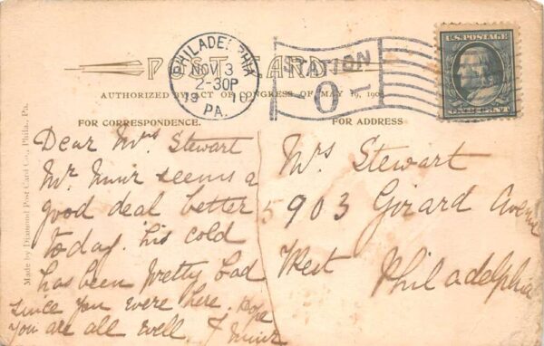 Orefield Pennsylvania Siegersville Store Post Office Vintage Postcard AA103857 - Image 2