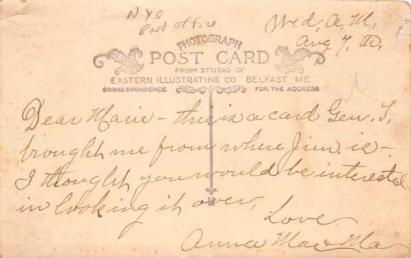 Gabriels New York Sanatorium Chapel Convent Post Office Real Photo PC AA103984 - Image 2