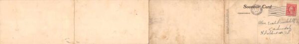Little Rock Arkansas Camp Pike Panoramic View Four Fold Postcard AA104000 - Image 2