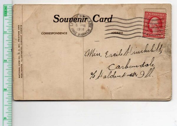 Little Rock Arkansas Camp Pike Panoramic View Four Fold Postcard AA104000 - Image 4