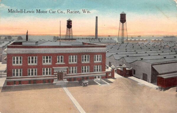 Racine Wisconsin Mitchell Lewis Motor Car Vintage Postcard AA104013