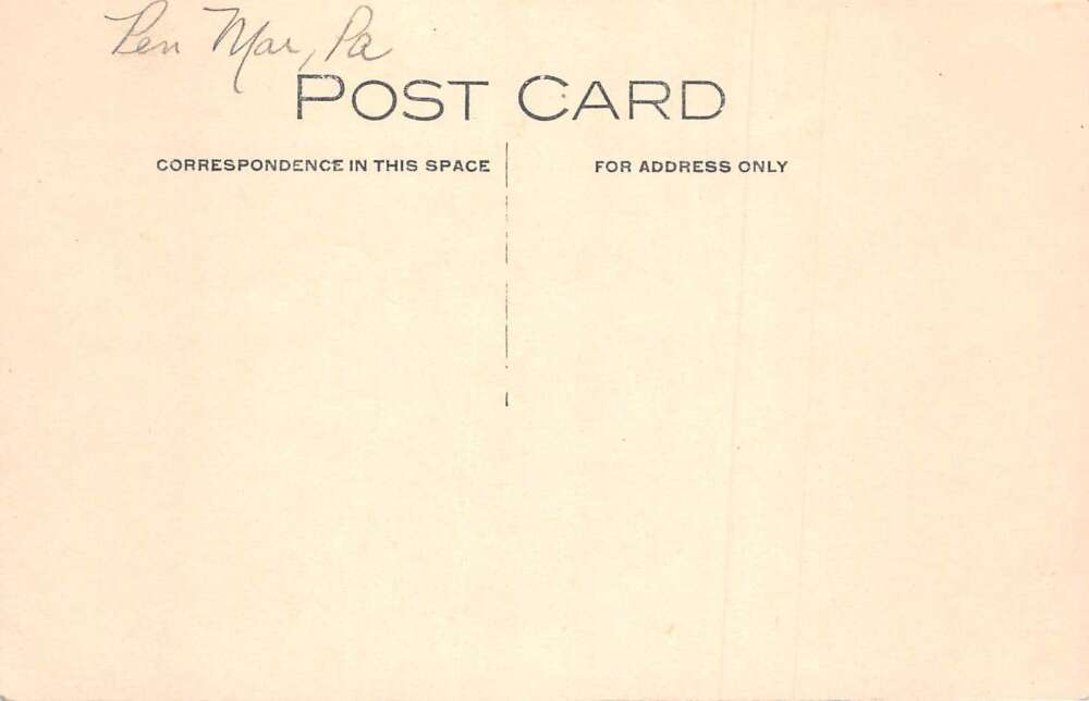 Pen Mar Pennsylvania Roadway Scenic View Real Photo Vintage Postcard AA84473 - Image 2