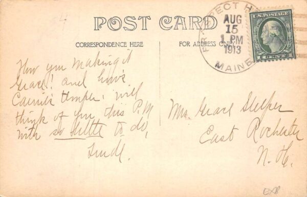 Birch Harbor Maine Prospect Harbor Sardine Factory Scenic Real Photo PC AA84492 - Image 2