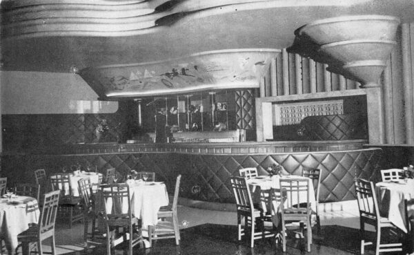 Havana Cuba Montmartre Night Club Bar Interior Vintage Postcard AA84566