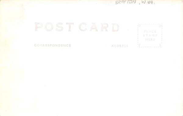 Grafton West Virginia Cozy Rest Tourist Camp, Real Photo Vintage Postcard U18717 - Image 2