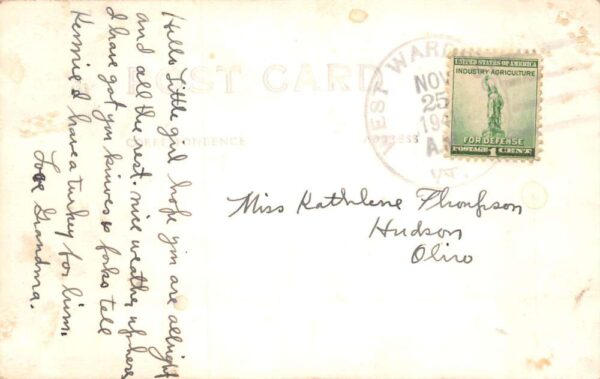 West Wardsboro Vermont Rest A While Hotel and Store Real Photo Postcard AA84679 - Image 2
