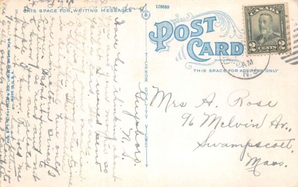 Guysboro Nova Scotia Canada Grants Hotel Vintage Postcard AA84717 - Image 2