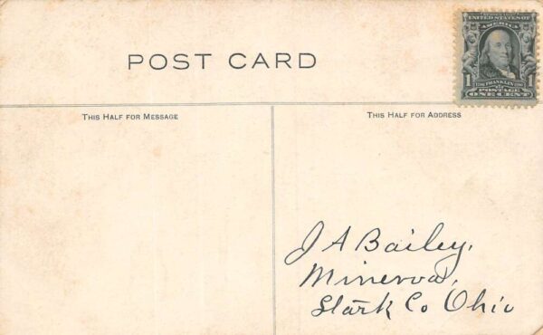 Aultman-Taylor Matchless Clover Huller, "The Farmer's Friend" Postcard U18888 - Image 2