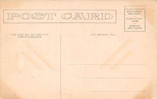 Venice California Night Scene On The Lake, Vintage Postcard U18919 - Image 2