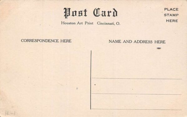 Cincinnati Ohio Ohio Motor Car Company Automobile, Vintage Postcard U18928 - Image 2