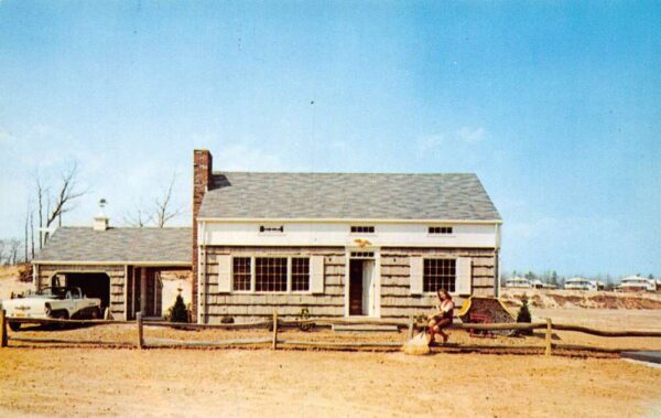 Long Island New York Forest Materials Construction Co., Chrome, Postcard U18934