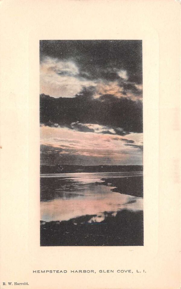 Long Island New York Hempstead Harbor, Glen Cove, Albertype Co., PC U18938