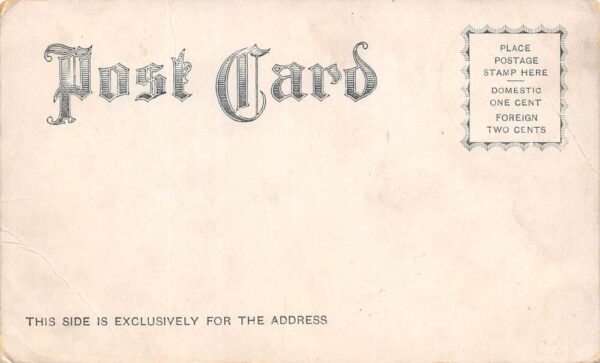 Fort Totten New York Mustering Drill, Undivided Back, Vintage Postcard U18942 - Image 2