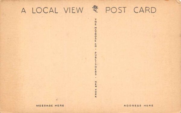 Seaford Delaware Along The Nanticoke River, B/W Lithograph, Vintage PC U18948 - Image 2