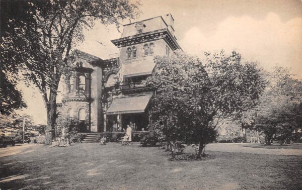Claverack New York Lyons Home For Crippled Children, B/W Lithograph, PC U18994