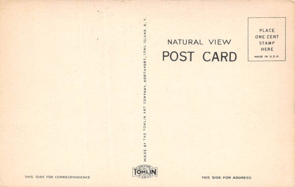 Long Island New York View From Sandy Beach, Greenport, Vintage Postcard U19017 - Image 2