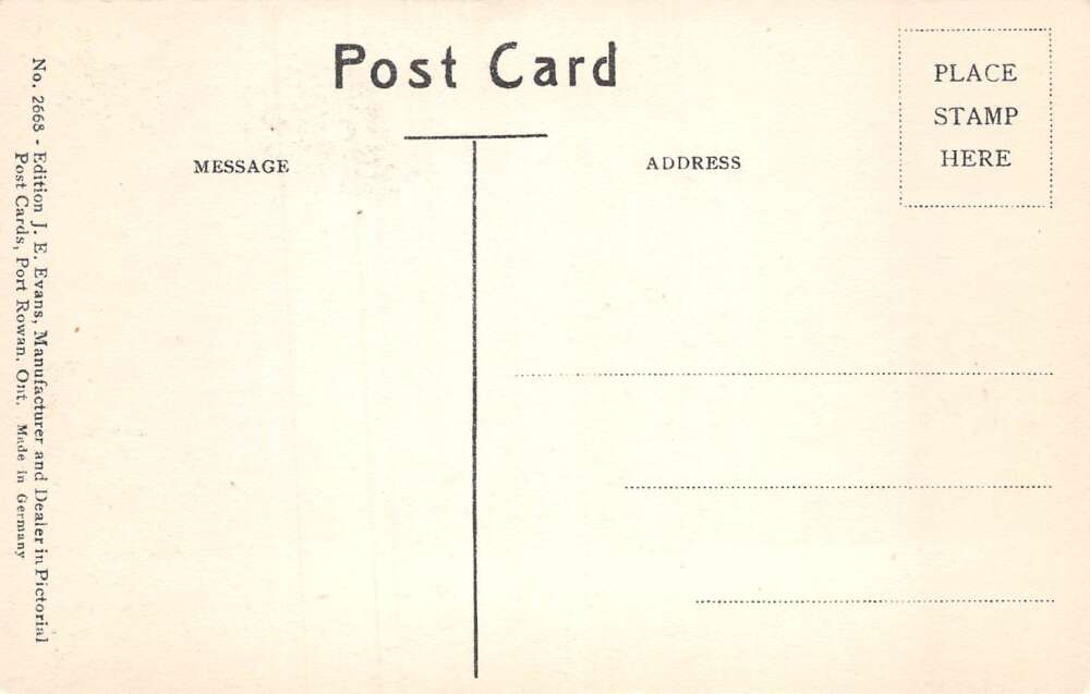 Clementsport Nova Scotia Canada Birds Eye View Vintage Postcard AA84774 - Image 2