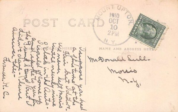 Mount Upton Kentucky Bordens Condensery Real Photo Vintage Postcard AA84816 - Image 2