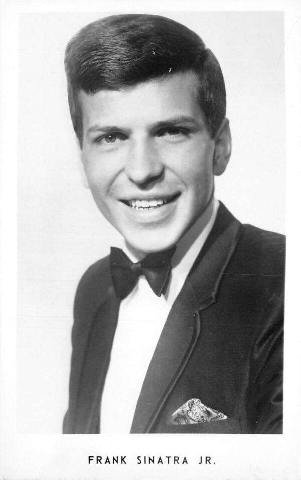 Frank Sinatra Jr Portrait Real Photo Vintage Non PC Back AA84828