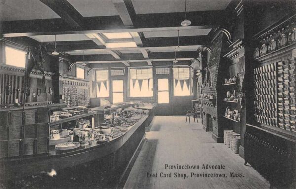 Provincetown Massachusetts Provincetown Advocate Post Card Shop PC AA84836
